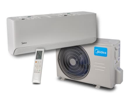 Klimatyzator Ścienny MIDEA BREEZELESS E Split 2,8 kW (Zestaw) - KCB-09NXD1-A1